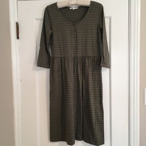 Striped Babydoll Dress